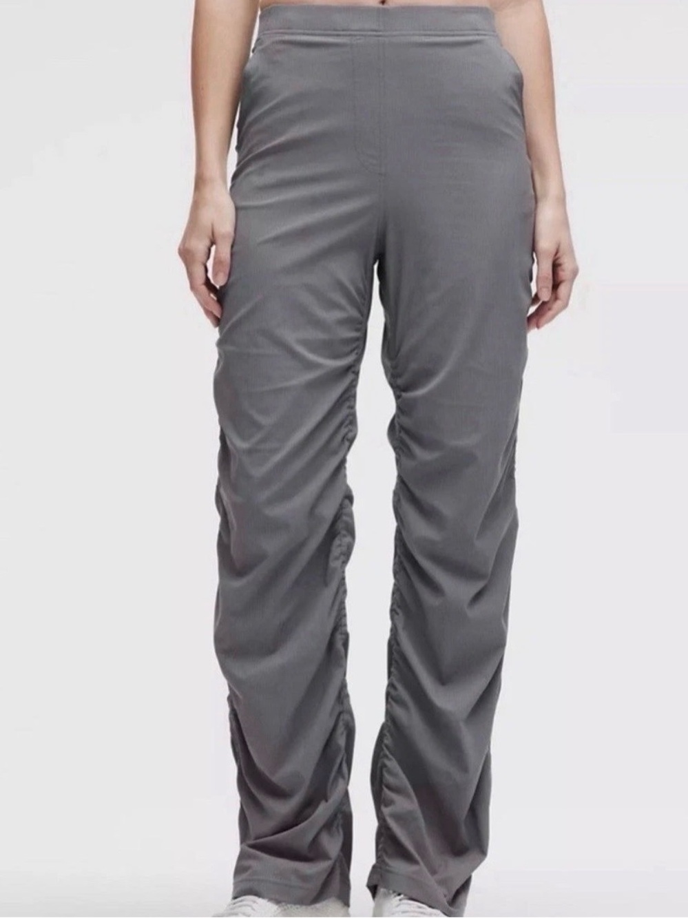 LULULEMON Dance Studio Slim-Fit High-Rise Flared Pant Gray Size XS $118 NWT - Picture 8 of 12